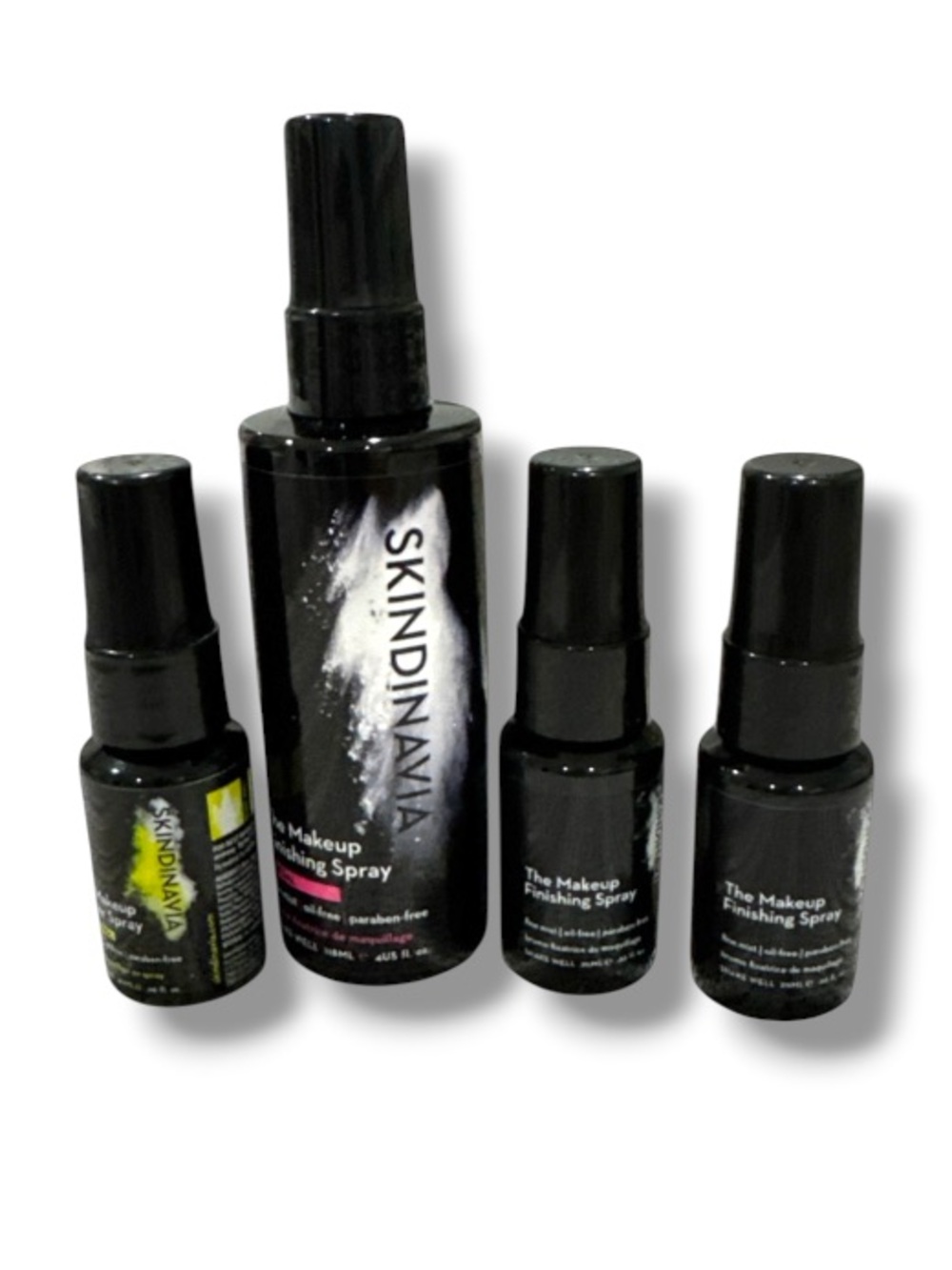 Skindinavia Bundle Women’s Makeup Finishing Primer Spray Bottle Oil-Free Bridal